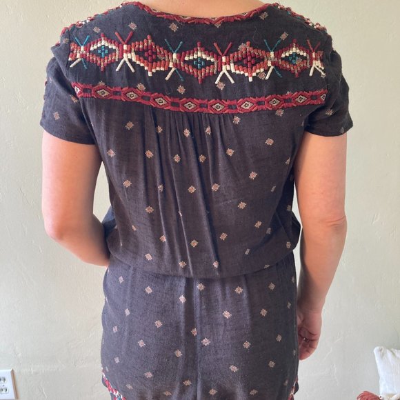 SOLD Free People - Jumper - Black Patterned - M - Picture 3 of 8